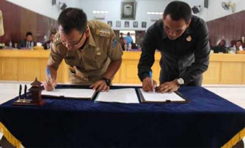 APBD Kota Binjai TA 2013 Rp803 Miliar Disahkan